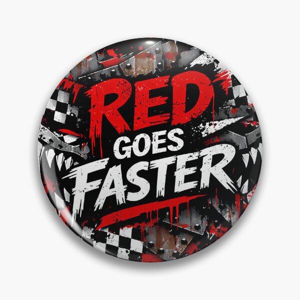 Item preview, Red Goes Faster Scrap Punk Tee designed and sold by agearb.