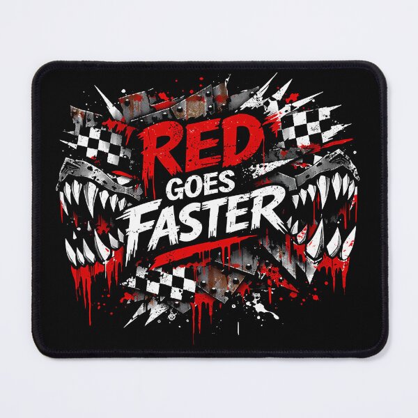 Item preview, Red Goes Faster Scrap Punk Tee designed and sold by agearb.