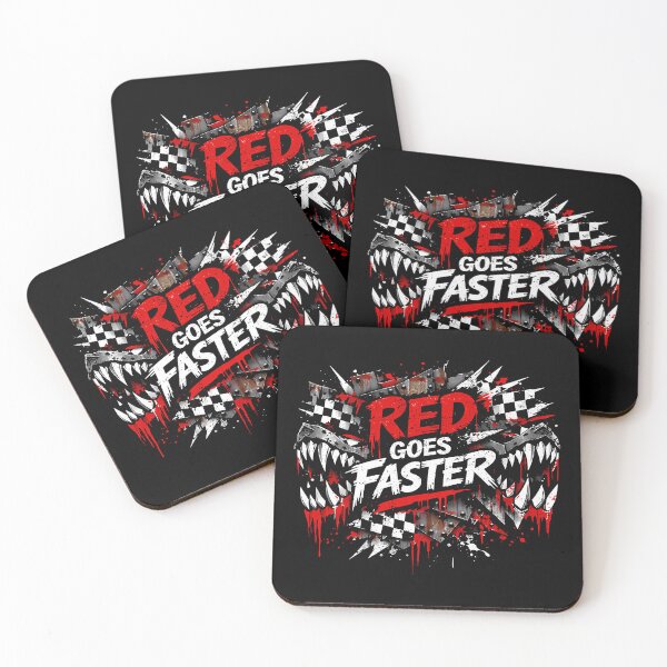 Item preview, Red Goes Faster Scrap Punk Tee designed and sold by agearb.