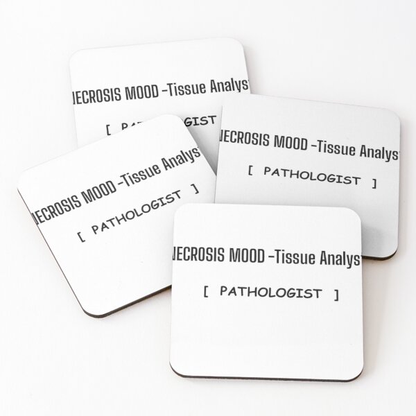 Item preview, Necrosis Mood Tissue Analyst Pathologist T-Shirt | Dark Medical Humor Tee designed and sold by OffScripted.