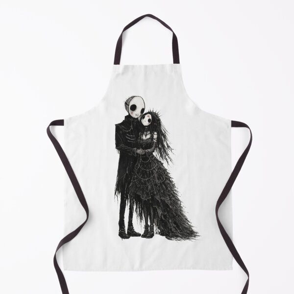 Item preview, Gothic Skeletal Couple Wedding Art - Eternal Love Dark Surrealism designed and sold by kitastylish.