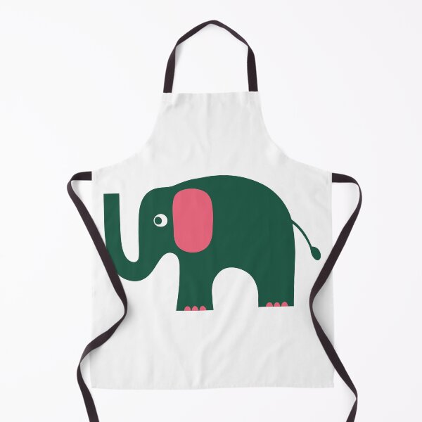 Item preview, Green and pink elephant designed and sold by Weedvana.