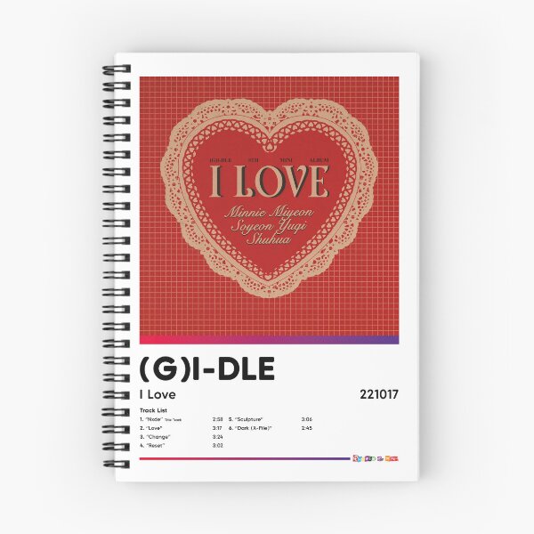Item preview, I-DLE - I Love - Album Artwork designed and sold by RhodesToKpop.