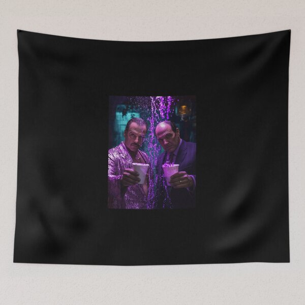 Item preview, Crossover Tony Soprano Hannibal Lecter Cinematic Purple Spla designed and sold by WockWave.
