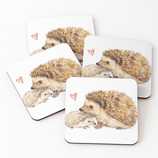 Artikelvorschau, Igel und Hoglet entworfen und verkauft von Roy & Tiffany.
