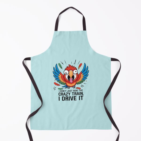 Item preview, Intense Crazy Parrot Graphic - Bold Funny Bird Art designed and sold by ArthousePromos.