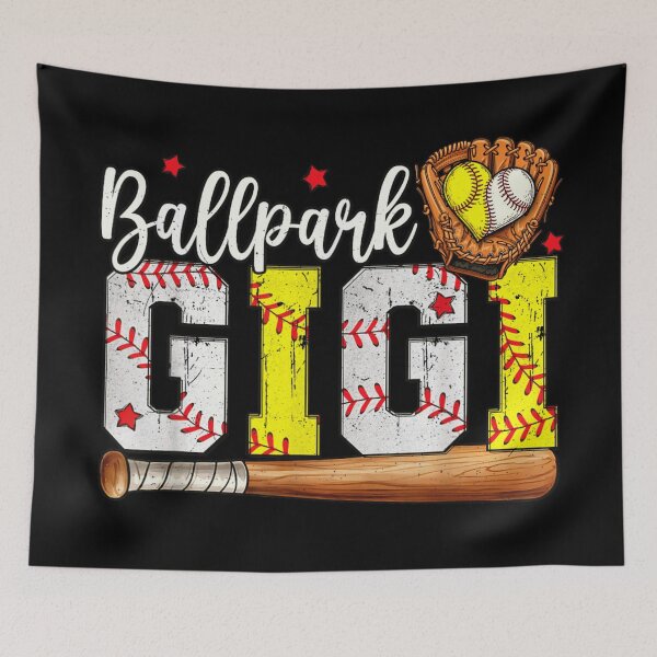 Item preview, Ballpark GiGi Softball Baseball Grandma Sports Fan Mother's Day Gameday Apparel designed and sold by KrystinaGiGi.