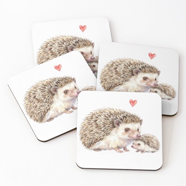 Artikelvorschau, Igel und Hoglet entworfen und verkauft von Roy & Tiffany.