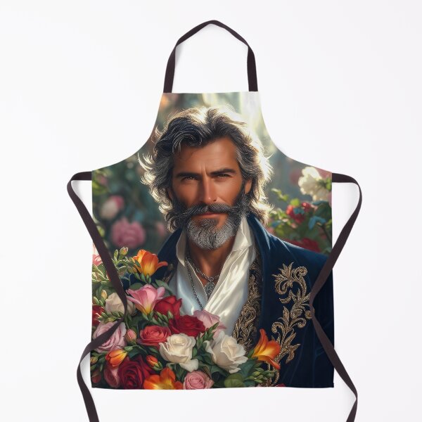 Item preview, Silver Fox Gentleman with Roses designed and sold by Atelier Éternelle.