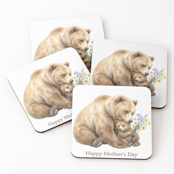 Item preview, Oso pardo - ¡Feliz Día de la Madre! designed and sold by Roy & Tiffany.