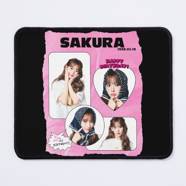 Item preview, HAPPY SAKURA DAY of LE SSERAFIM (KPOP) designed and sold by jaofnn.