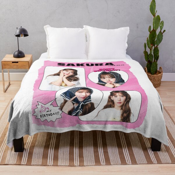Item preview, HAPPY SAKURA DAY of LE SSERAFIM (KPOP) designed and sold by jaofnn.