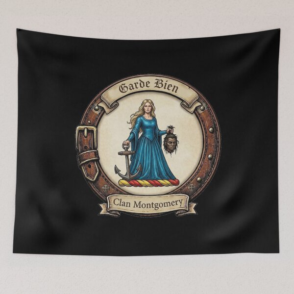 Item preview, Clan Montgomery Crest designed and sold by BagTown Clans.