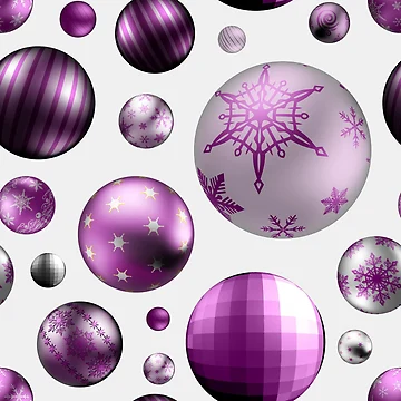 Artwork thumbnail, Christmas Pattern by hyperite