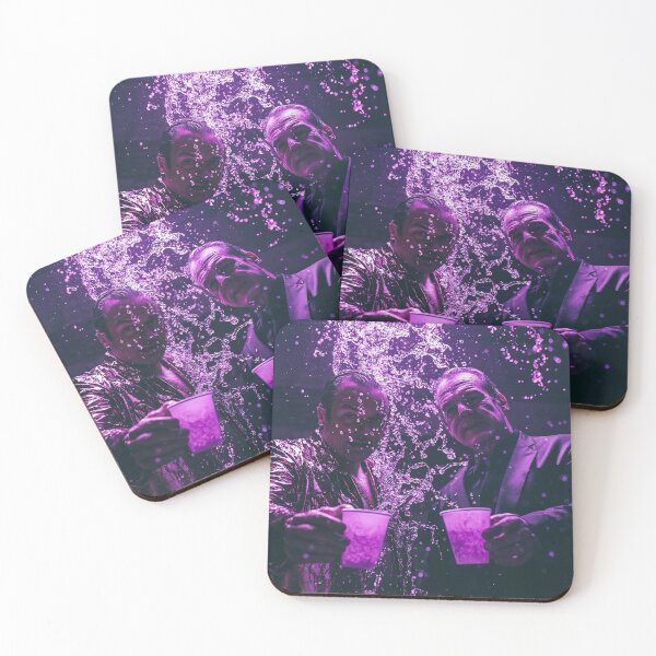 Item preview, Crossover Tony Soprano Hannibal Lecter Purple Splash Pop Art designed and sold by WockWave.