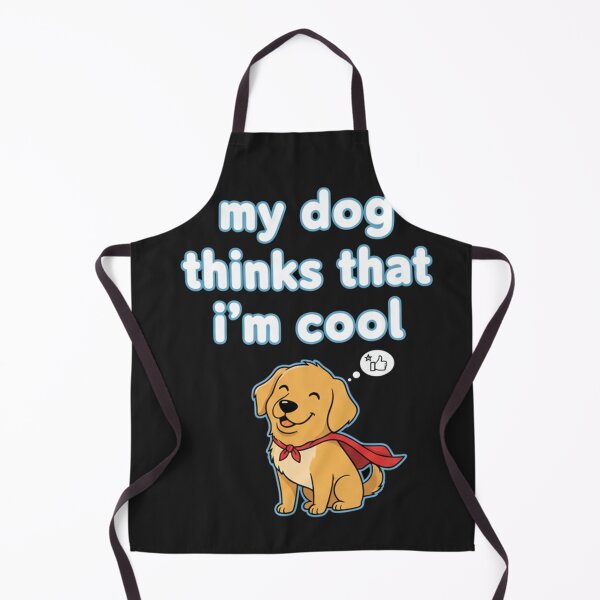 Item preview, My Dog Thinks That I'm Cool Cute Golden Retriever Superhero designed and sold by Owcomm.