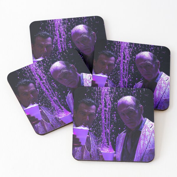 Item preview, Crossover Tony Soprano Hannibal Lecter Purple Splash Pop Art designed and sold by WockWave.