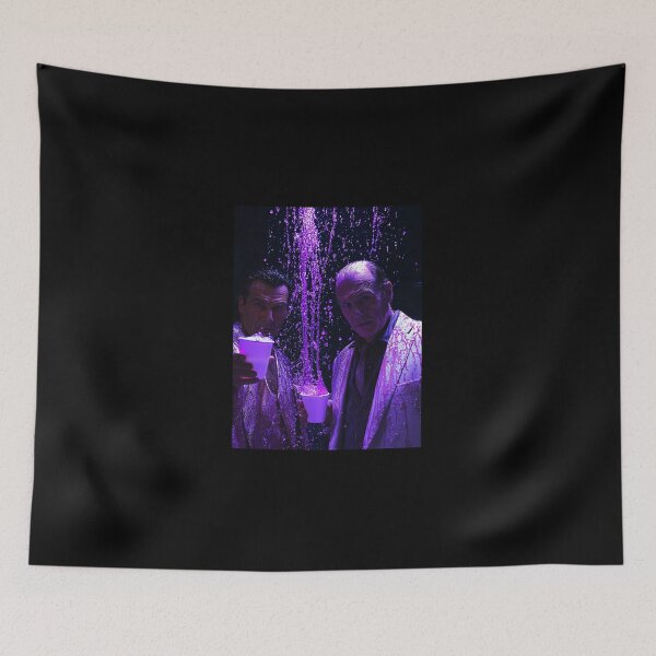 Item preview, Crossover Tony Soprano Hannibal Lecter Purple Splash Pop Art designed and sold by WockWave.
