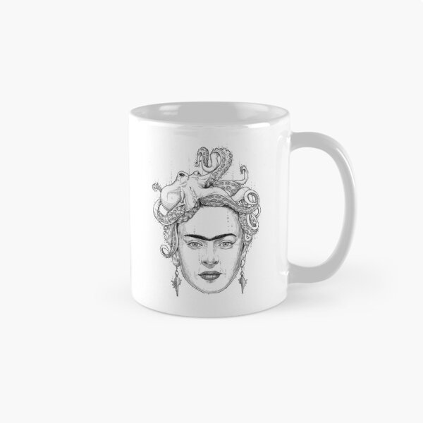 Aperçu de l'œuvre Dessin de pieuvre de Frida Kahlo créée et vendue par NIKITA KORENKOV NikKor.