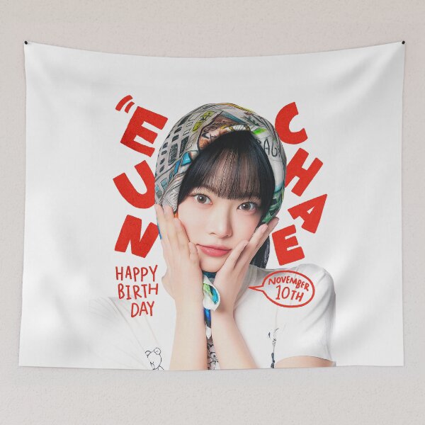Item preview, HAPPY EUNCHAE DAY of LE SSERAFIM (KPOP) designed and sold by jaofnn.