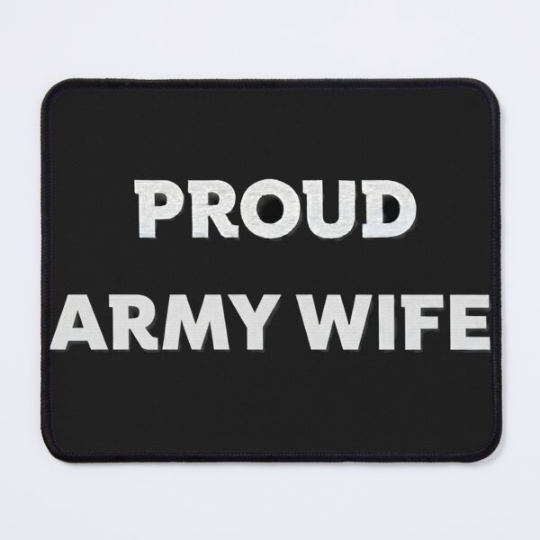 Item preview, Proud Army Wife Military Spouse designed and sold by Owcomm.