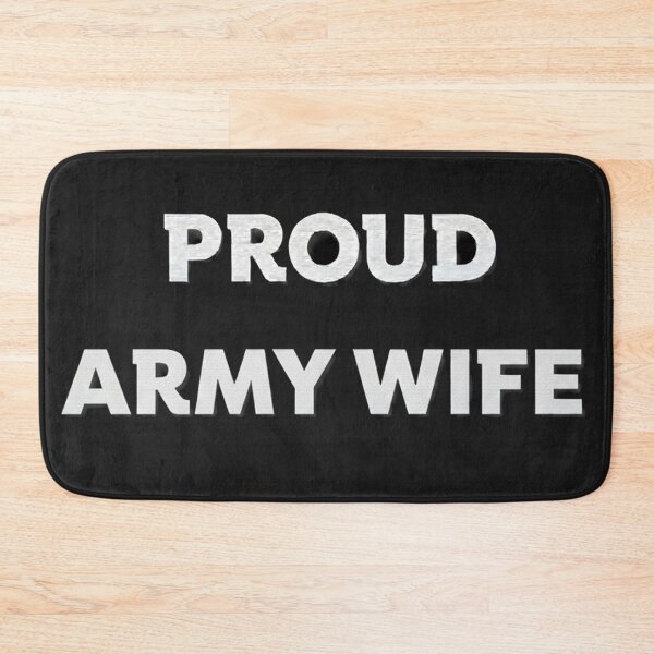 Item preview, Proud Army Wife Military Spouse designed and sold by Owcomm.