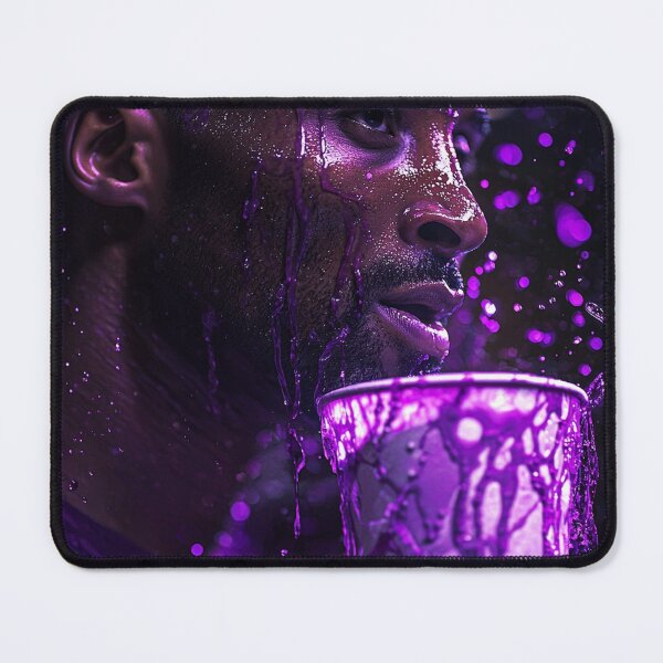 Item preview, Kobe Bryant Purple Lean Cinematic Art designed and sold by WockWave.