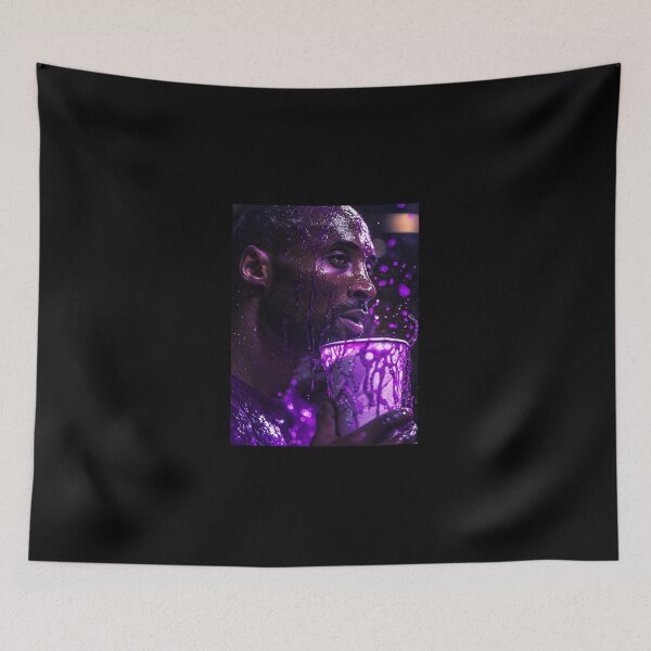 Item preview, Kobe Bryant Purple Lean Cinematic Art designed and sold by WockWave.