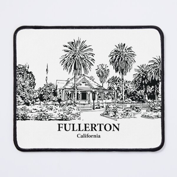 Item preview, Fullerton - California designed and sold by Lakeric Cityscapes.