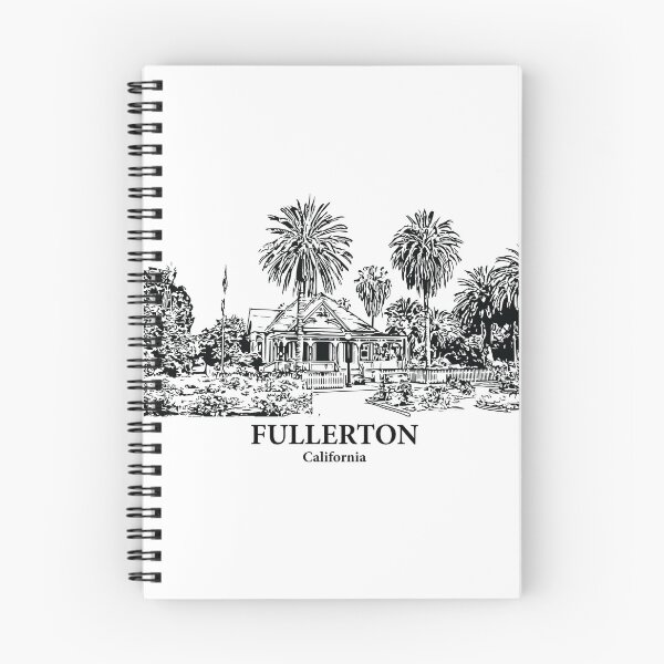Item preview, Fullerton - California designed and sold by Lakeric Cityscapes.