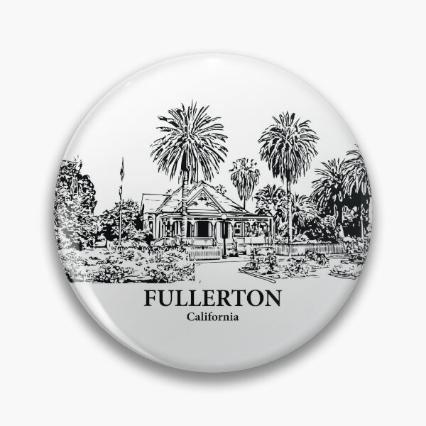 Item preview, Fullerton - California designed and sold by Lakeric Cityscapes.
