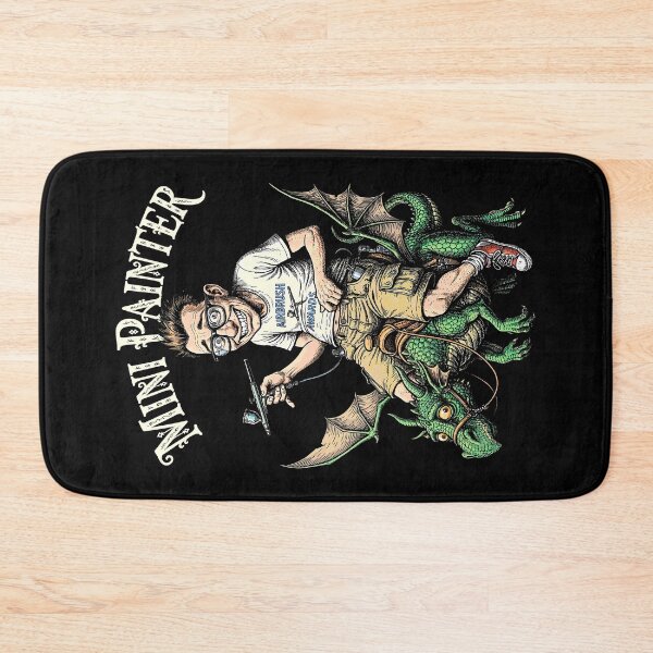 Item preview, Fantasy Mini Painter Dragon Rider Geek Airbrush Painting RPG designed and sold by GrandeDuc.