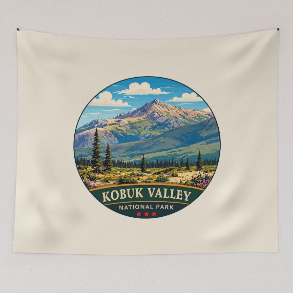 Item preview, Kobuk Valley National Park Retro Design designed and sold by Gideon Emmerich.