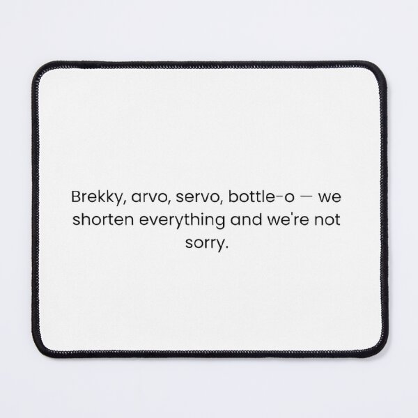 Item preview, Brekky Arvo Servo Bottle-O — Funny Australian Slang Gift designed and sold by WellThatsRelatable.