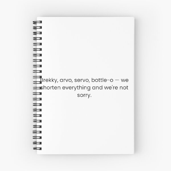 Item preview, Brekky Arvo Servo Bottle-O — Funny Australian Slang Gift designed and sold by WellThatsRelatable.