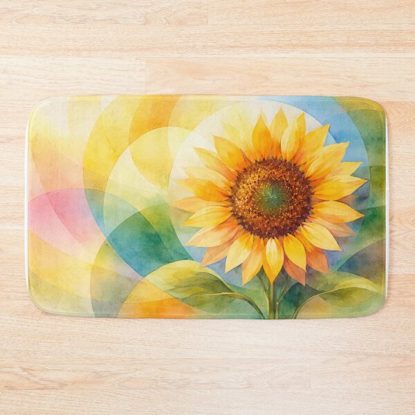 Item preview, "Sunflower Joy: Summer's Radiant Symbol of Happiness" designed and sold by  BoomPoster.