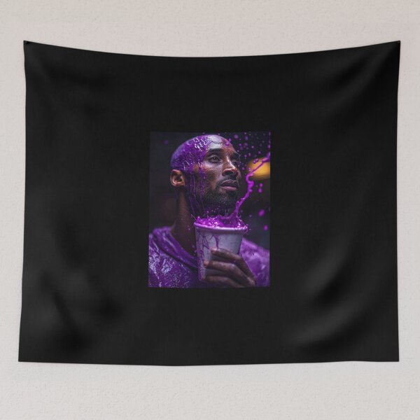Item preview, Kobe Bryant Purple Splash Pop Art designed and sold by WockWave.