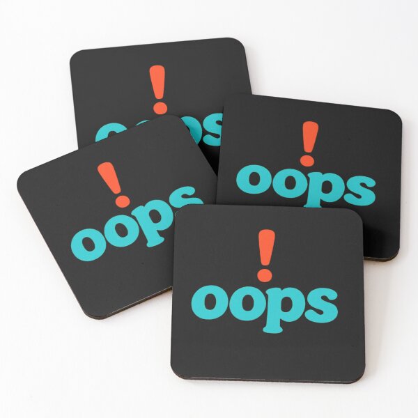 Item preview, Oops Funny Minimal Typography Design | Playful Humor Aesthetic designed and sold by echoink-studio.