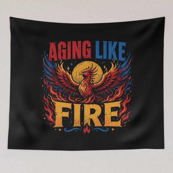 Item preview, Aging Like Fine Wine Shirt – Funny Aging Like Fire Quote Tee designed and sold by IdentityThread.