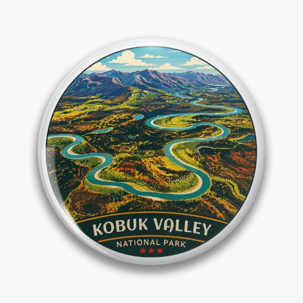 Item preview, Kobuk Valley National Park Retro Design designed and sold by Gideon Emmerich.
