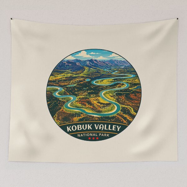 Item preview, Kobuk Valley National Park Retro Design designed and sold by Gideon Emmerich.