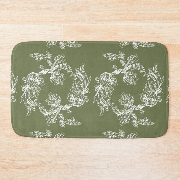 Item preview, white heraldic vintage ornament designed and sold by JustasVebra.