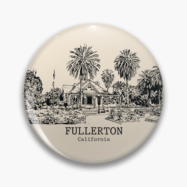 Item preview, Fullerton - California designed and sold by Lakeric Cityscapes.