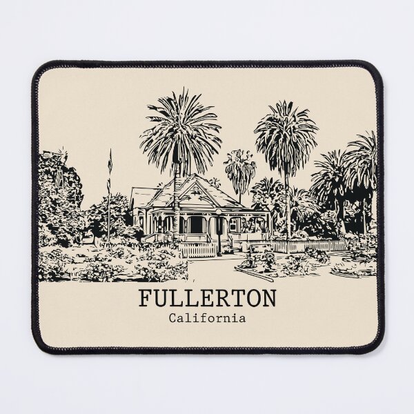 Item preview, Fullerton - California designed and sold by Lakeric Cityscapes.