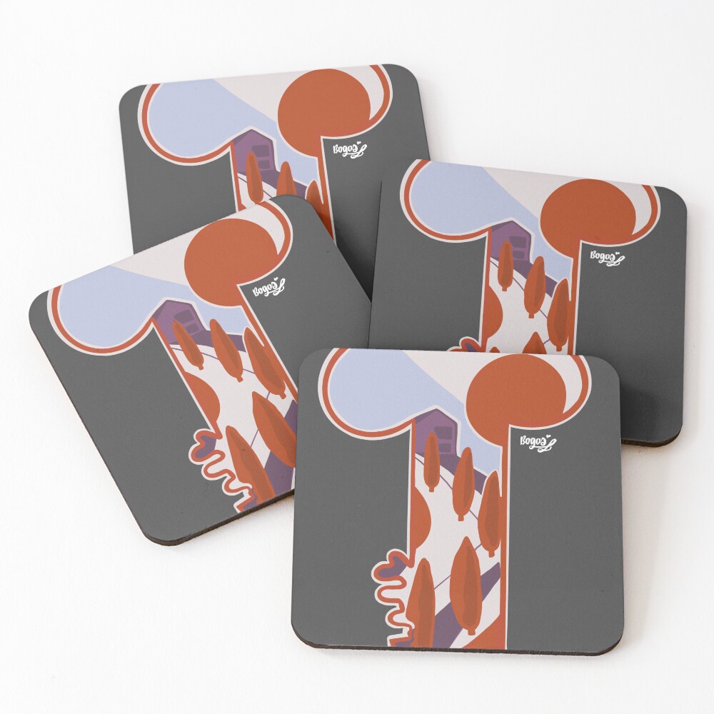 Item preview, Coasters (Set of 4) designed and sold by anibo.