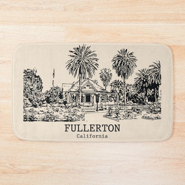 Item preview, Fullerton - California designed and sold by Lakeric Cityscapes.