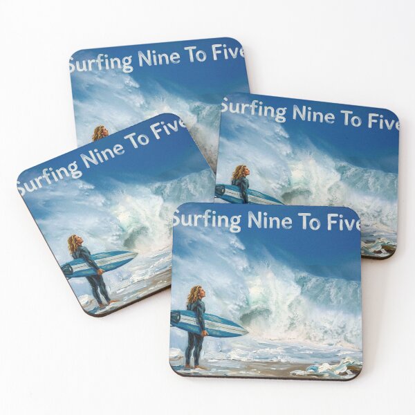 Item preview, Surfing Nine to Five designed and sold by Lettie Cronje-Steyn.