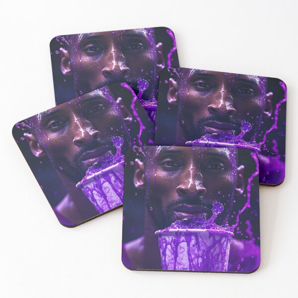 Item preview, Kobe Bryant Purple Drink Pop Culture Art designed and sold by WockWave.