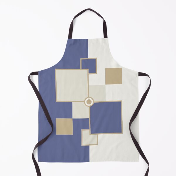 Item preview, The Equilibrium - Blue and White Minimalist Squares designed and sold by artdocaj.