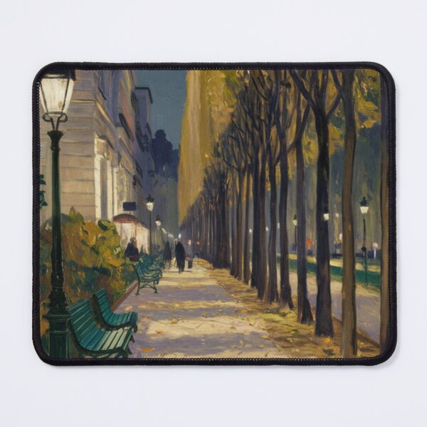 Item preview, Paris Evening Promenade | Impressionist Art by Carraann. designed and sold by CARRAANN.